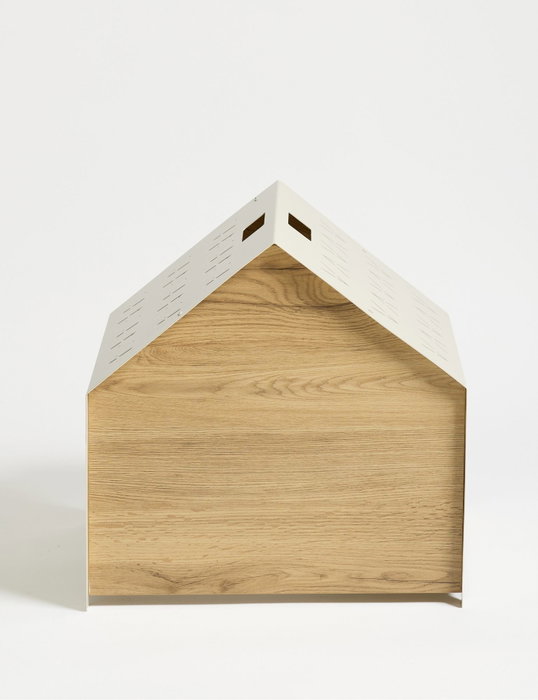 Hanah Home Casa para Mascotas Crema 50x50x50 cm